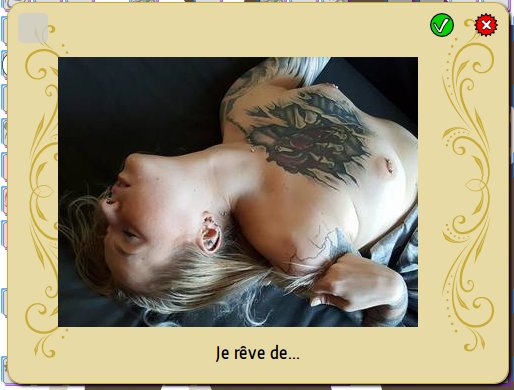 Un jolie brin de femme avec des piercing juste ou il faut.