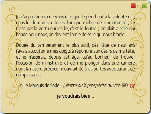 Exemple de carte texte